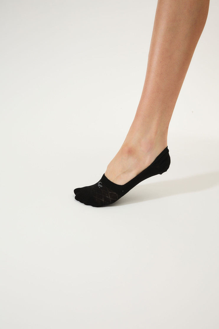 Сліди бавовна жіночі 3 шт. Lonza 35-38 нар. 200542 - Вид 1 - інтернет магазин sandalini.ua