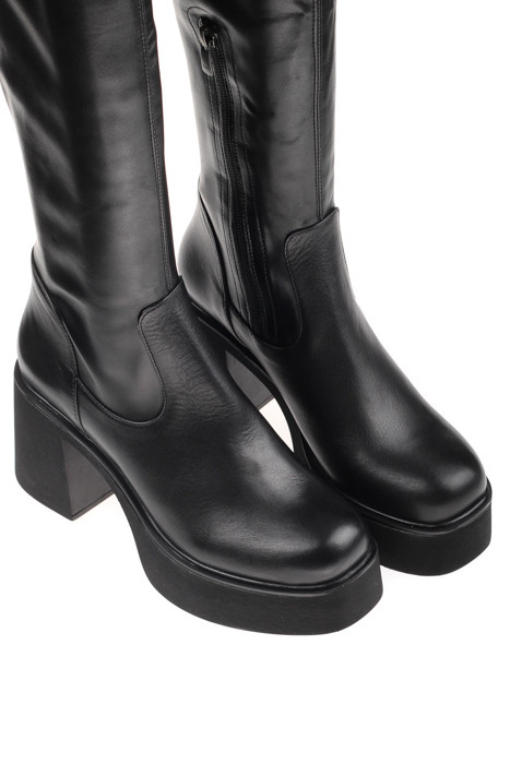 Ботфорты Fabio Monelli 173025 - Вид 6 - интернет магазин sandalini.ua