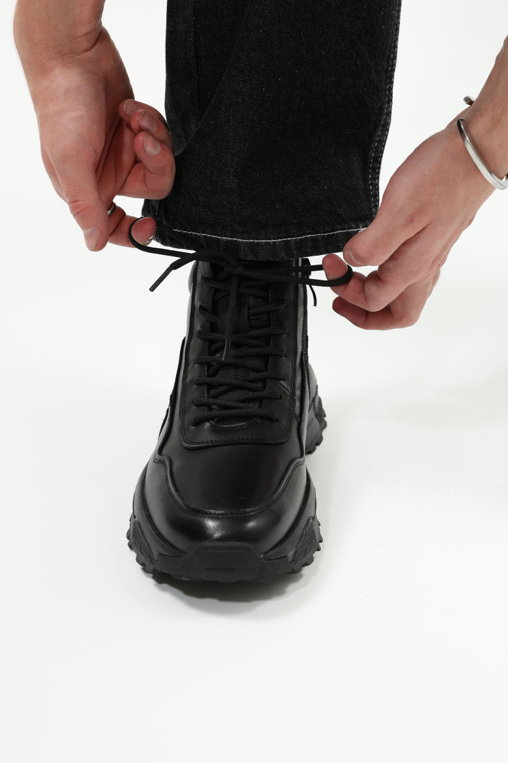 Черевики чоловічі Fabio Monelli 181723 - Вид 2 - інтернет магазин sandalini.ua