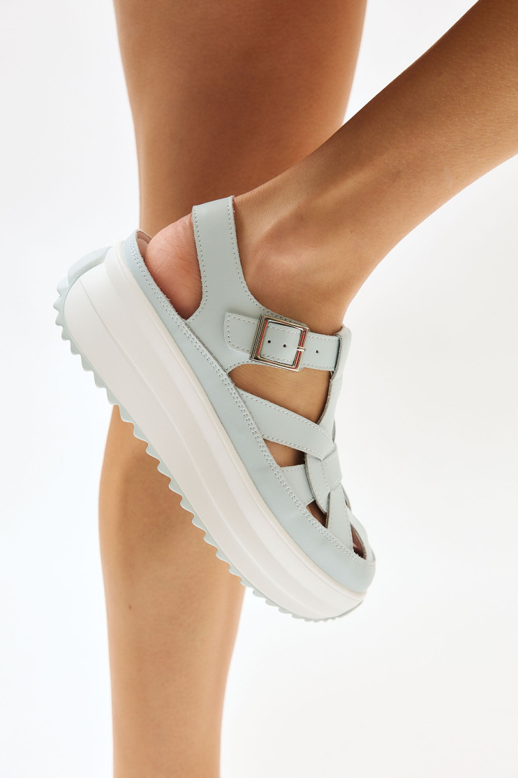 Босоножки ALLSY 195311 - Вид 9 - интернет магазин sandalini.ua