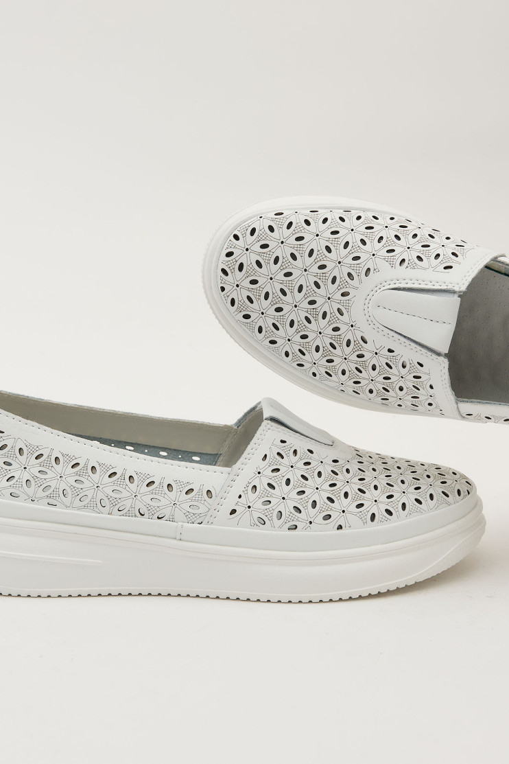 Мокасины ALLSY 207148 - Вид 4 - интернет магазин sandalini.ua