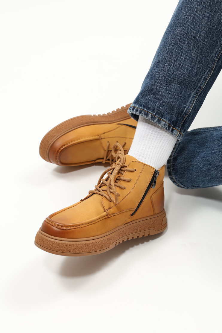 Ботинки мужские Fabio Monelli 181359 - Вид 4 - интернет магазин sandalini.ua