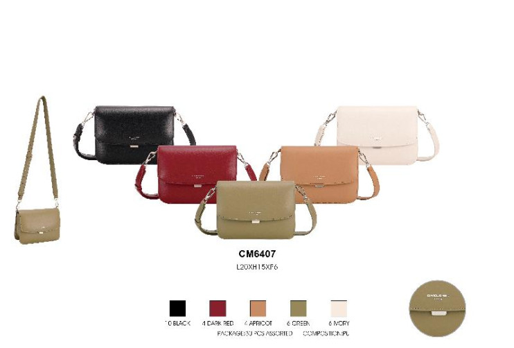 Сумка David Jones 177420 - Вид 5 - інтернет магазин sandalini.ua