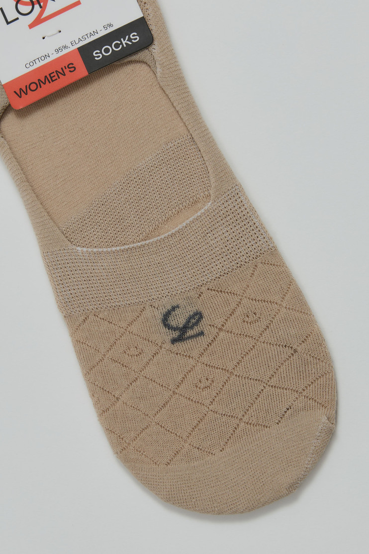 Следы хлопковые женские 1 шт. Lonza 39-41 р. 200536 - Вид 3 - интернет магазин sandalini.ua