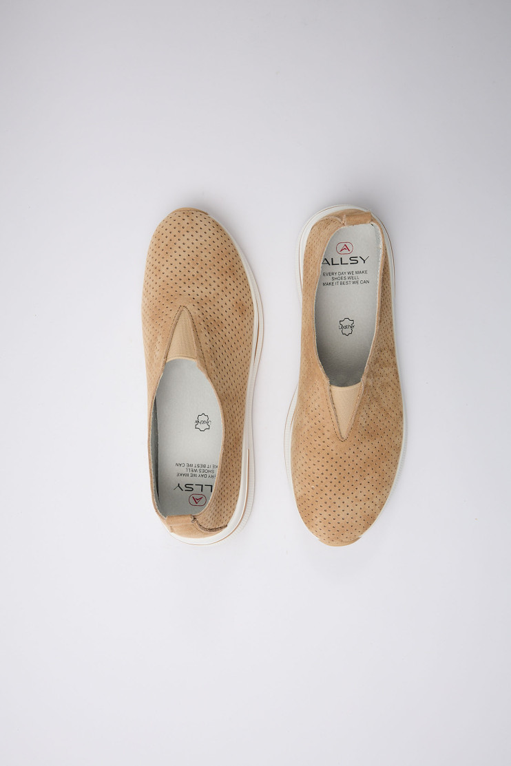 Мокасины ALLSY 208370 - Вид 3 - интернет магазин sandalini.ua