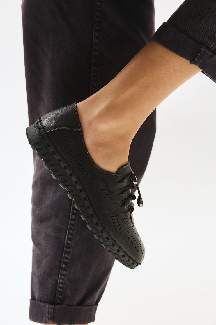 Мокасини ALLSY 195191 - Вид 4 - інтернет магазин sandalini.ua