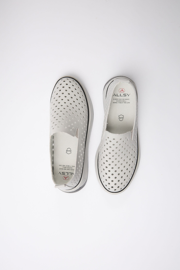 Мокасины ALLSY 208349 - Вид 2 - интернет магазин sandalini.ua