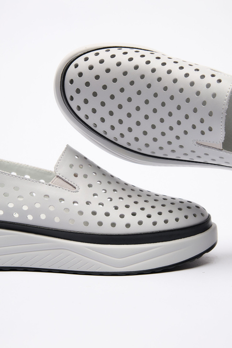 Мокасины ALLSY 208349 - Вид 3 - интернет магазин sandalini.ua