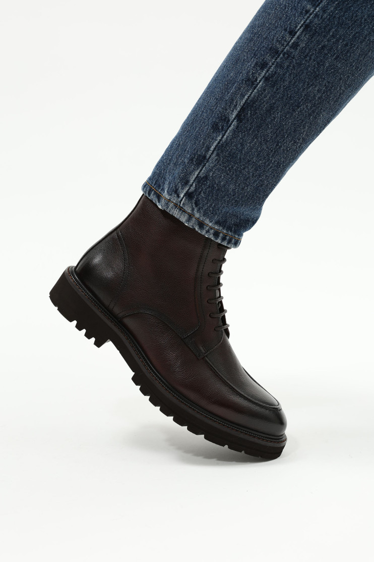 Ботинки мужские Fabio Monelli 181362 - Вид 9 - интернет магазин sandalini.ua