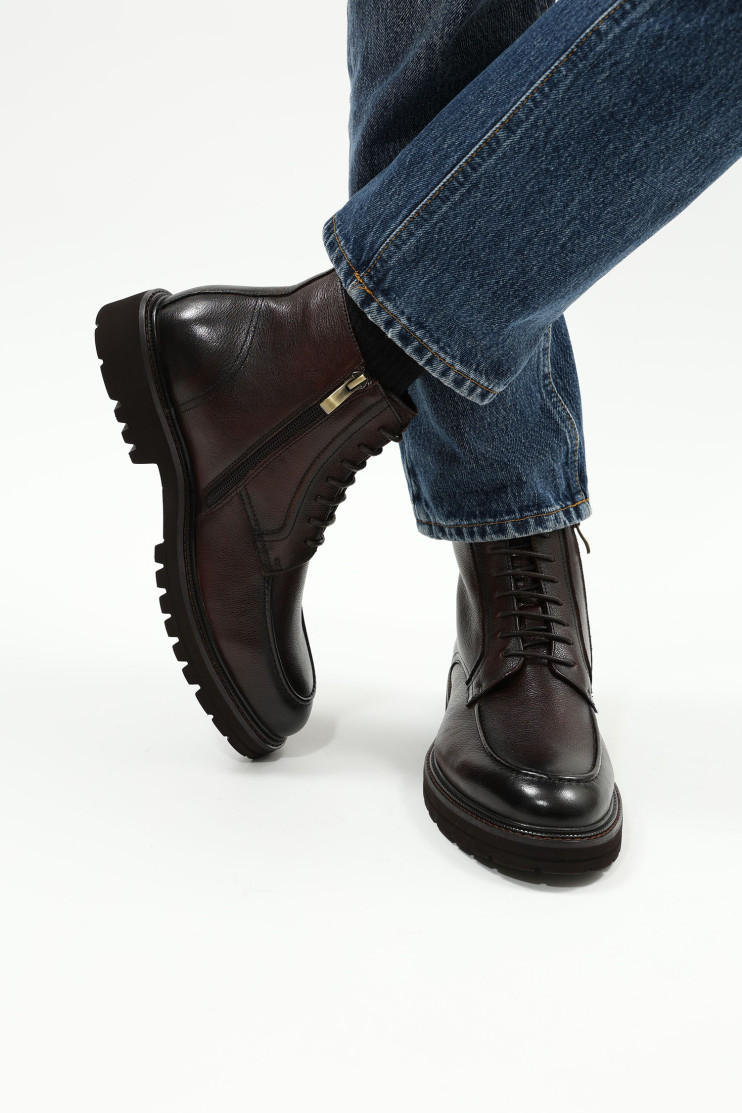 Ботинки мужские Fabio Monelli 181362 - Вид 5 - интернет магазин sandalini.ua