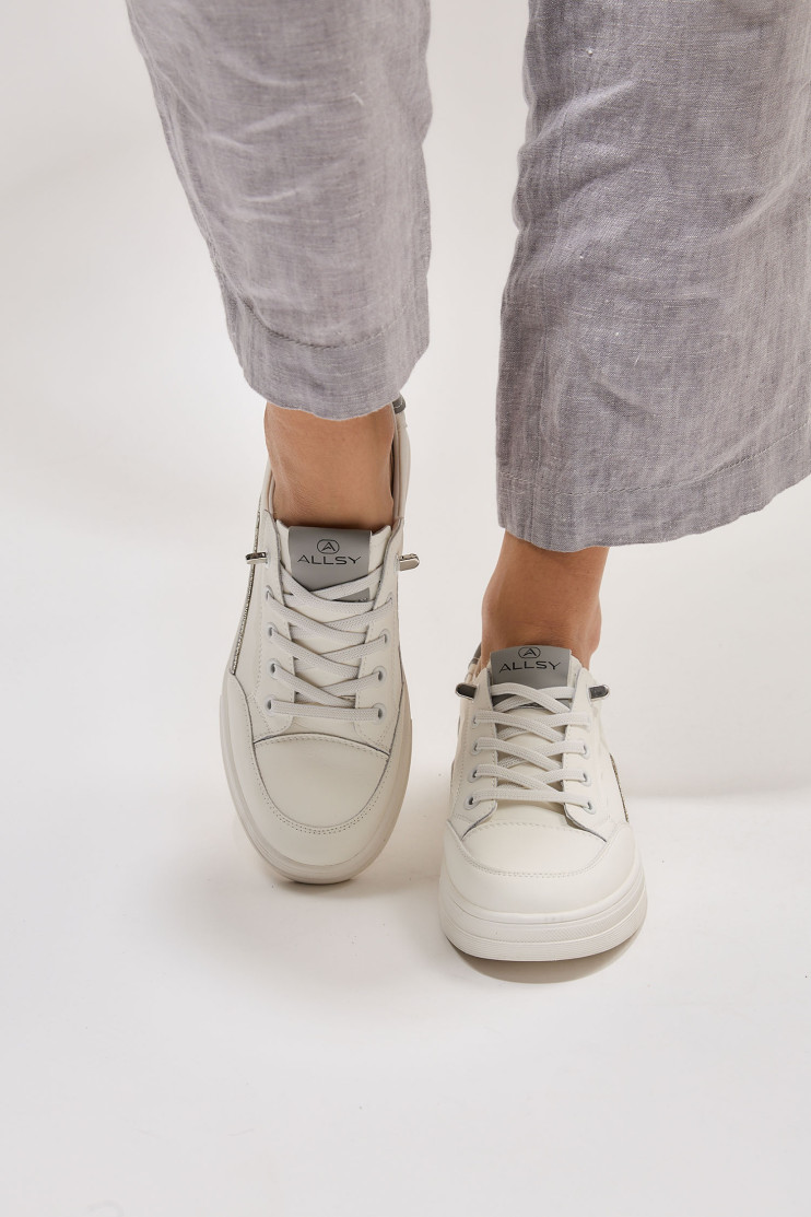 Слипоны ALLSY 195804 - Вид 9 - интернет магазин sandalini.ua