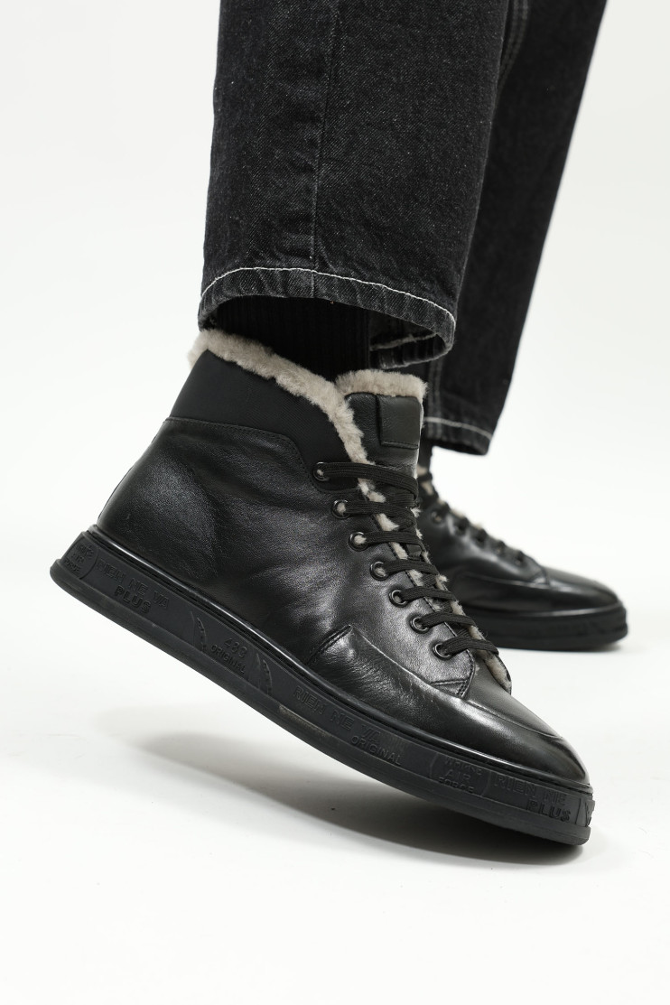 Ботинки мужские Fabio Monelli 181343 - Вид 2 - интернет магазин sandalini.ua