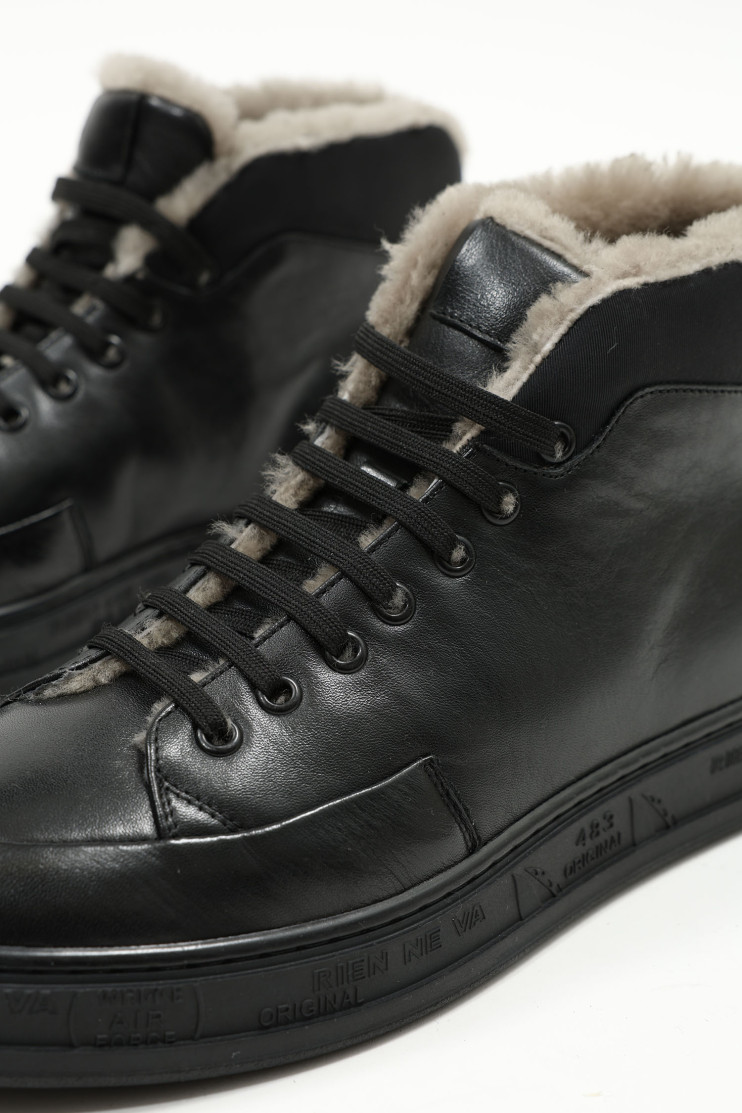 Ботинки мужские Fabio Monelli 181343 - Вид 3 - интернет магазин sandalini.ua