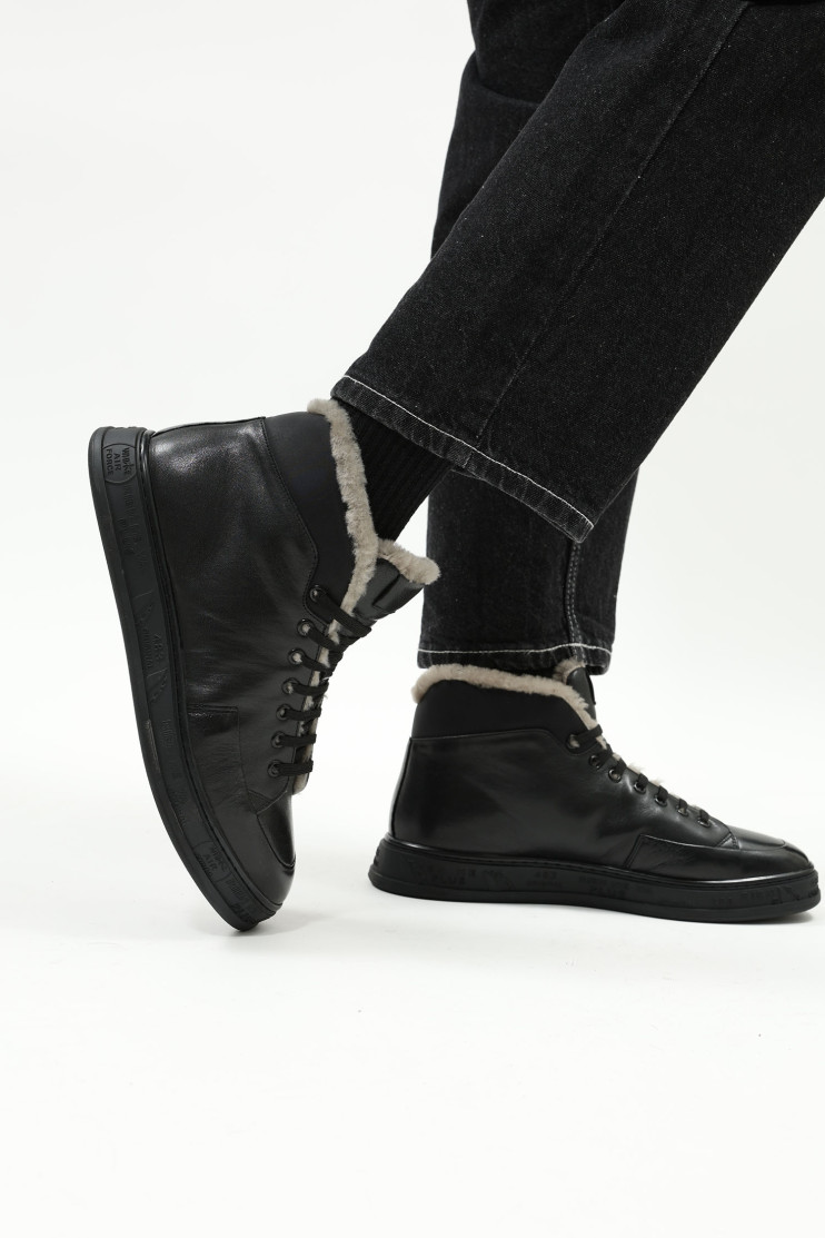 Ботинки мужские Fabio Monelli 181343 - Вид 8 - интернет магазин sandalini.ua