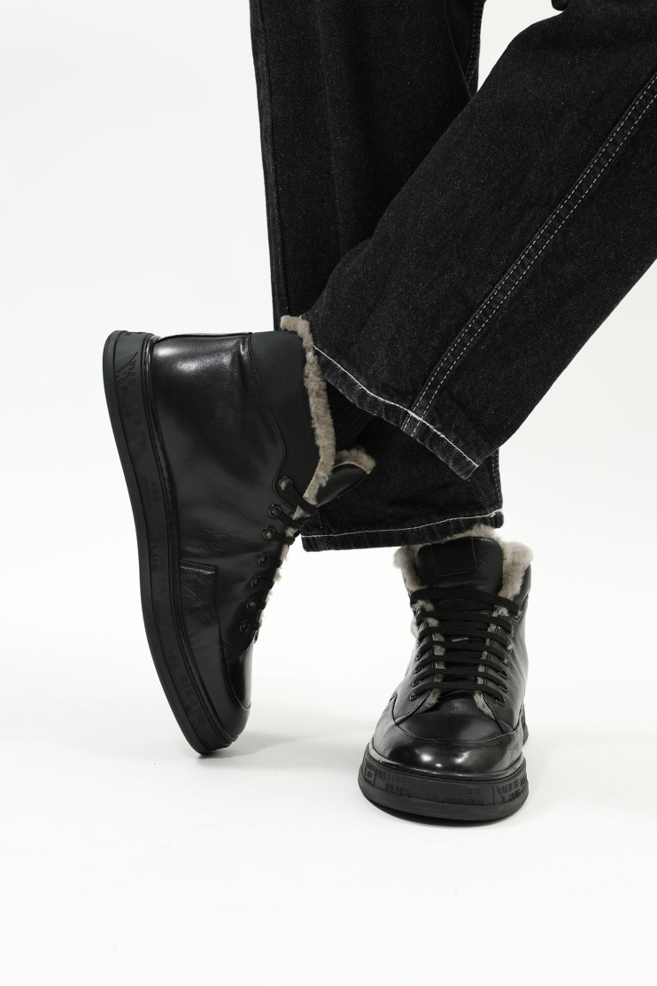 Ботинки мужские Fabio Monelli 181343 - Вид 12 - интернет магазин sandalini.ua