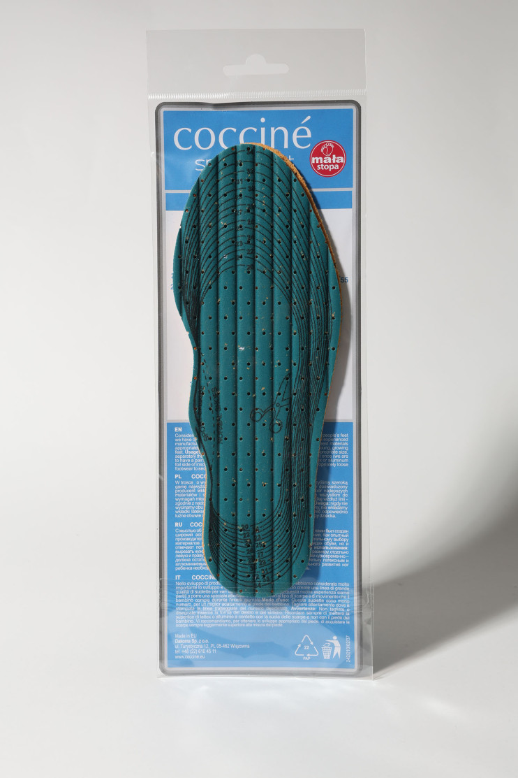 Стелька латекс Алое Вера COCCINE 188295 - Вид 1 - интернет магазин sandalini.ua