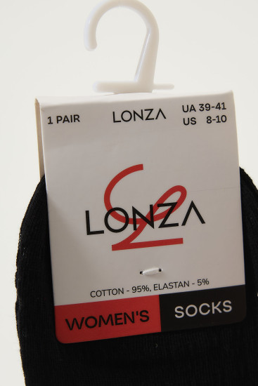 Носки хлопок женские 1 шт. Lonza 39-41 р. 200539